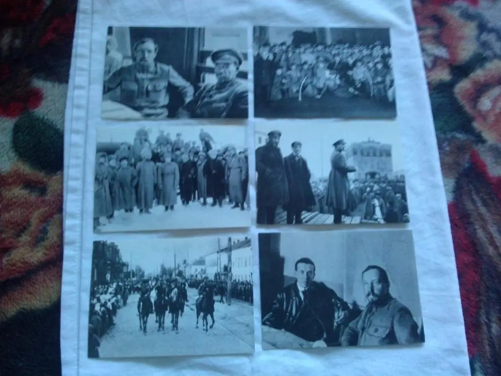 Деятели СССР : Н.И. Подвойский 1970 г. полный набор - 15 открыток (чистые) 3