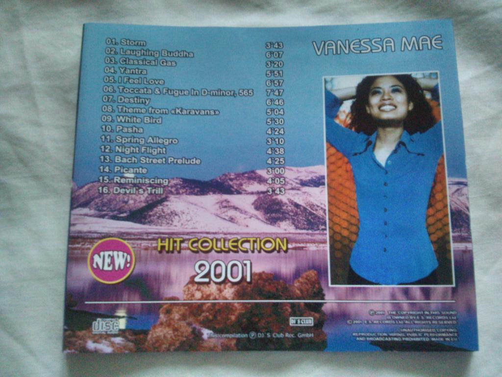 CD Vanessa Mae ( Hit Collection ) лицензия ( новый ) 7