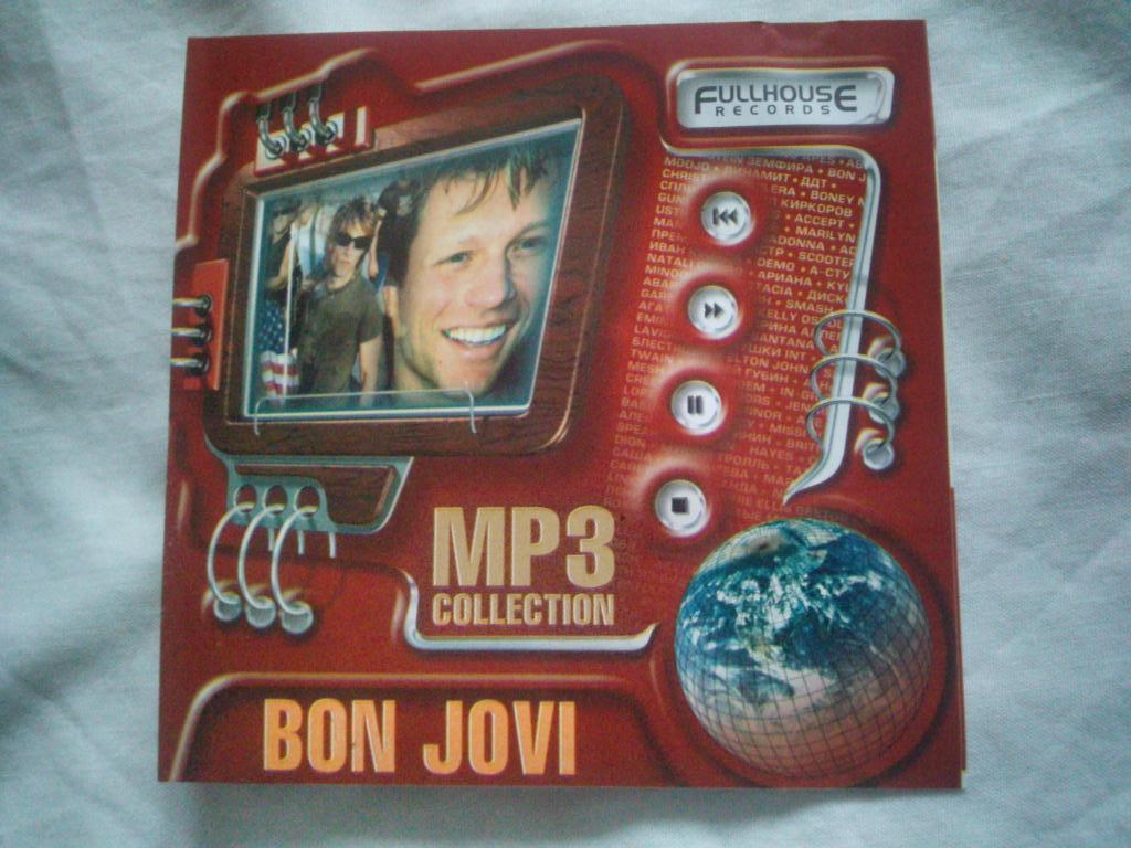 CD MP - 3 Bon Jovi ( 1984 - 2003 гг. , 11 альбомов ) лицензия ( Рок - музыка )