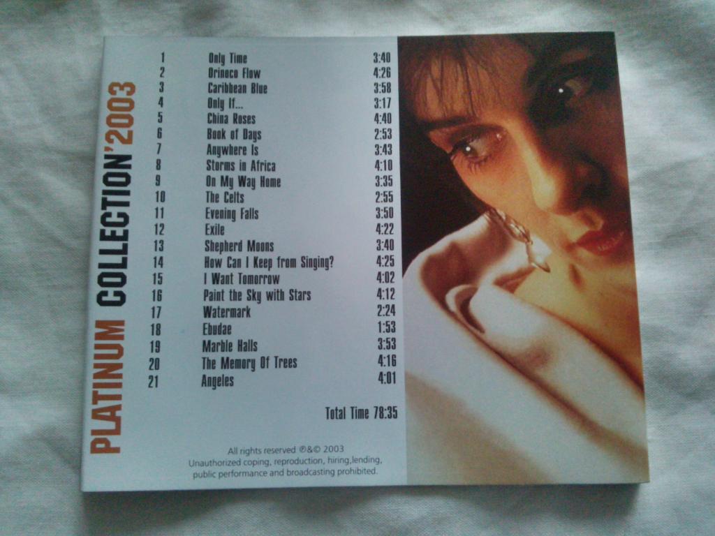 CD Enya ( лицензия ) Platinum Collection 7