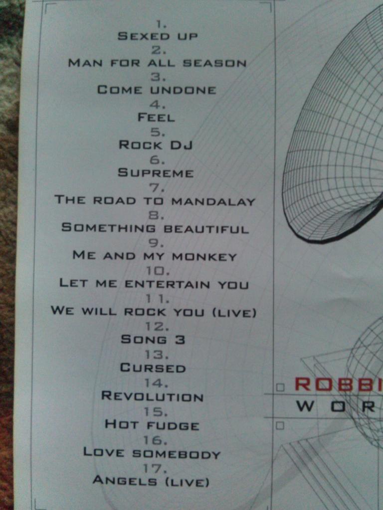 CD Robbie Williams ( Worldname ) лицензия 2