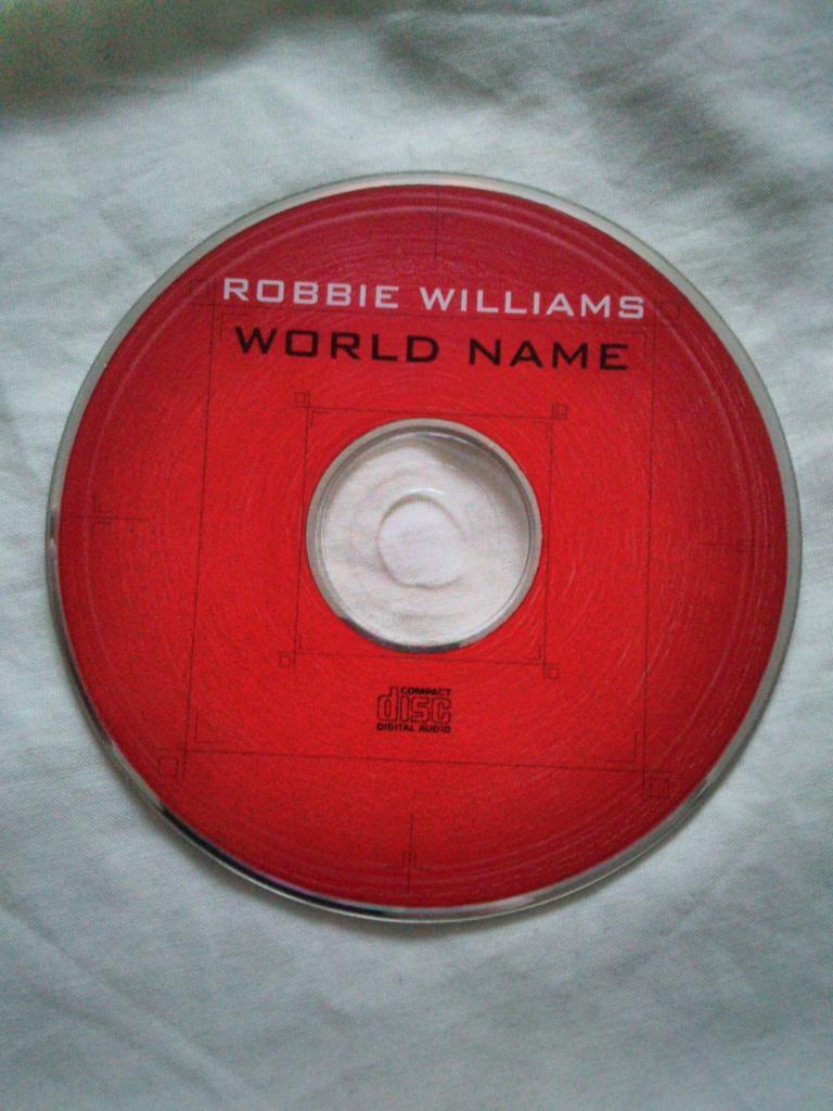 CD Robbie Williams ( Worldname ) лицензия 3