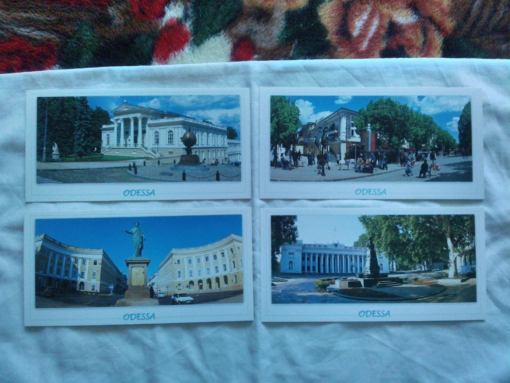 Города Европы : Одесса (2000 - е годы) Украина полный набор - 9 открыток 2
