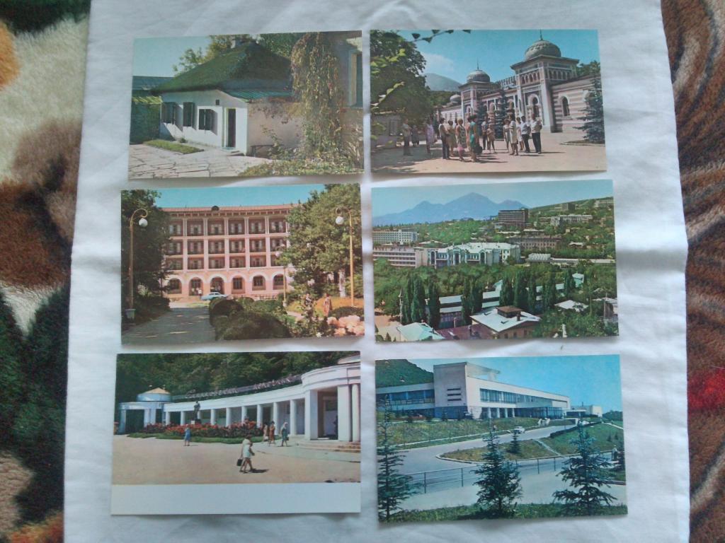 Города СССР : Пятигорск - Железноводск 1977 г. полный набор - 15 открыток 2