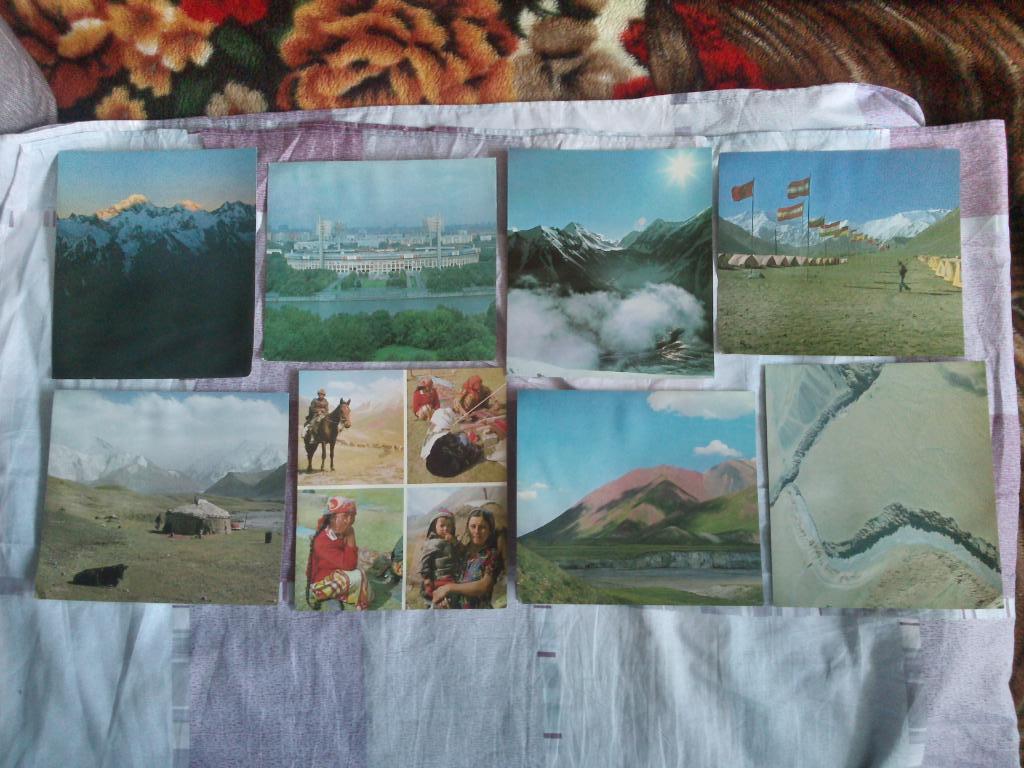 Альпинизм Памир 1982 г. полный набор - 33 открыток (Чехословакия) Экспедиция 1