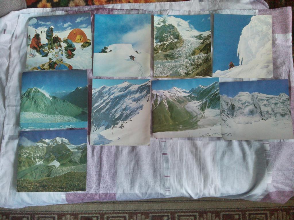 Альпинизм Памир 1982 г. полный набор - 33 открыток (Чехословакия) Экспедиция 4