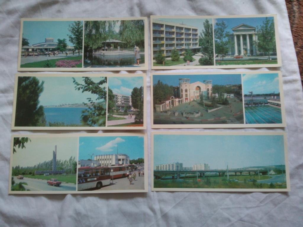 Города СССР : Симферополь (Крым) 1981 г. полный набор - 14 открыток (чистые) 2