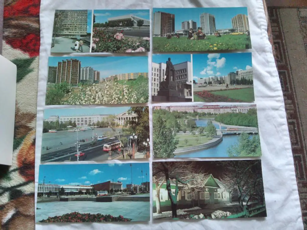 Города СССР : Минск (Белоруссия) 1983 г. полный набор - 24 открыток (чистые) 3