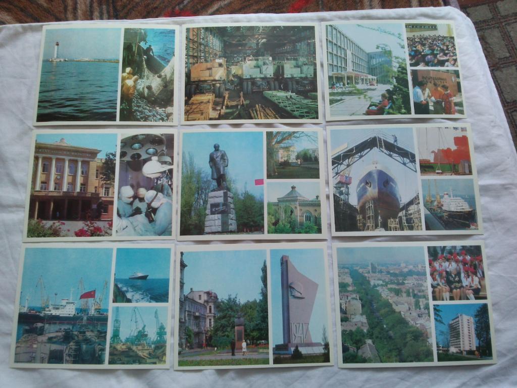 Города СССР : Одесса 1978 г. полный набор - 24 открытки ( в идеале ) 2