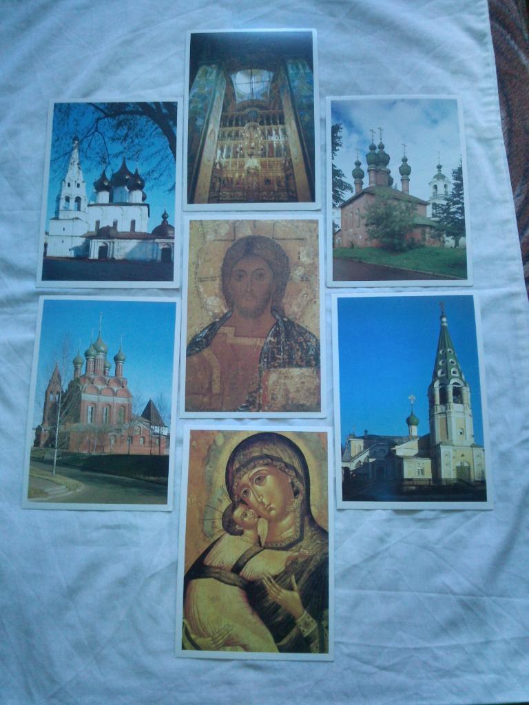 Города СССР : Ярославль 1989 г. полный набор - 16 открыток ( чистые , в идеале ) 3