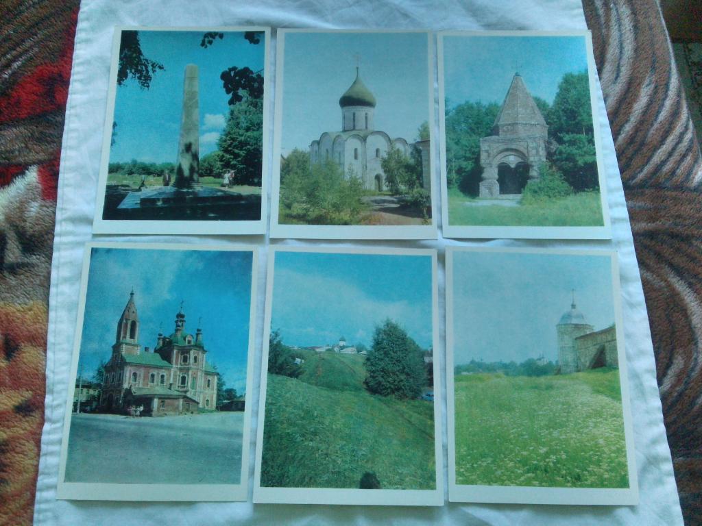 Города СССР : Переславль - Залесский 1979 г. полный набор - 16 открыток (чистые) 3