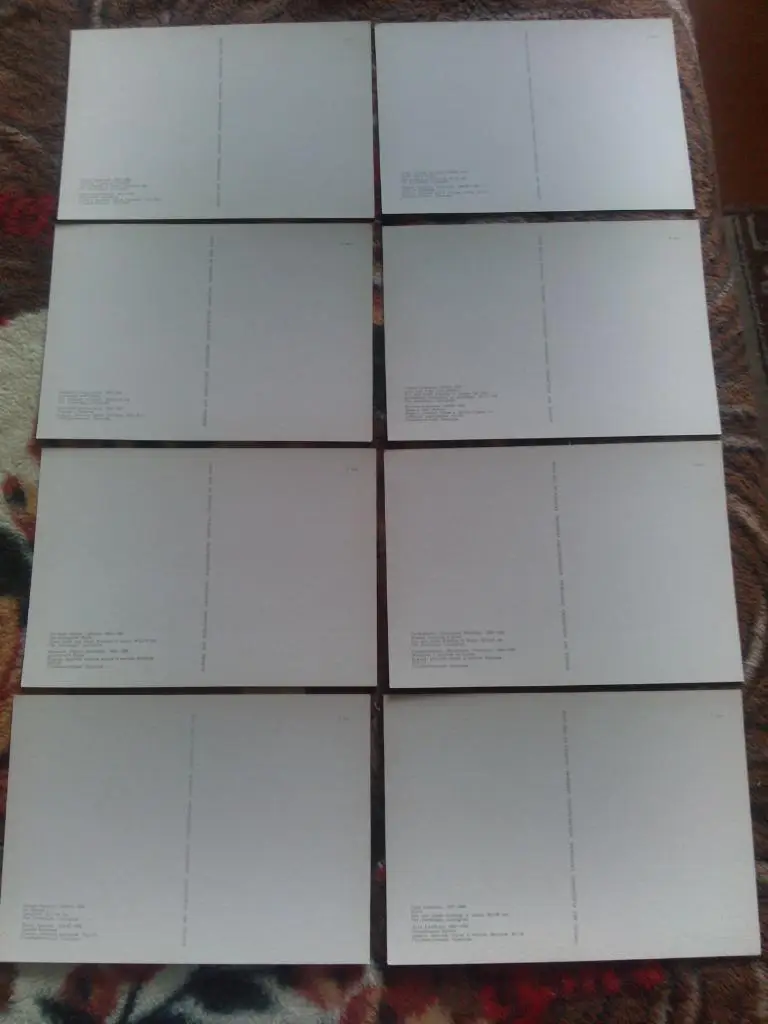 Живопись Рисунки итальянских художников эпохи Возрождения полный набор-16 откр. 5