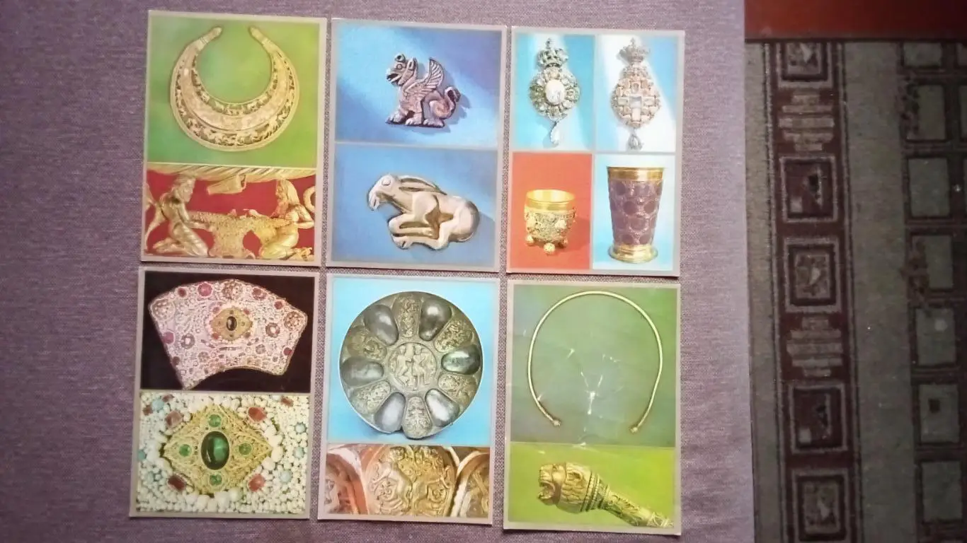 Музей исторических древностей Украины 1979 г. полный набор - 15 открыток 3