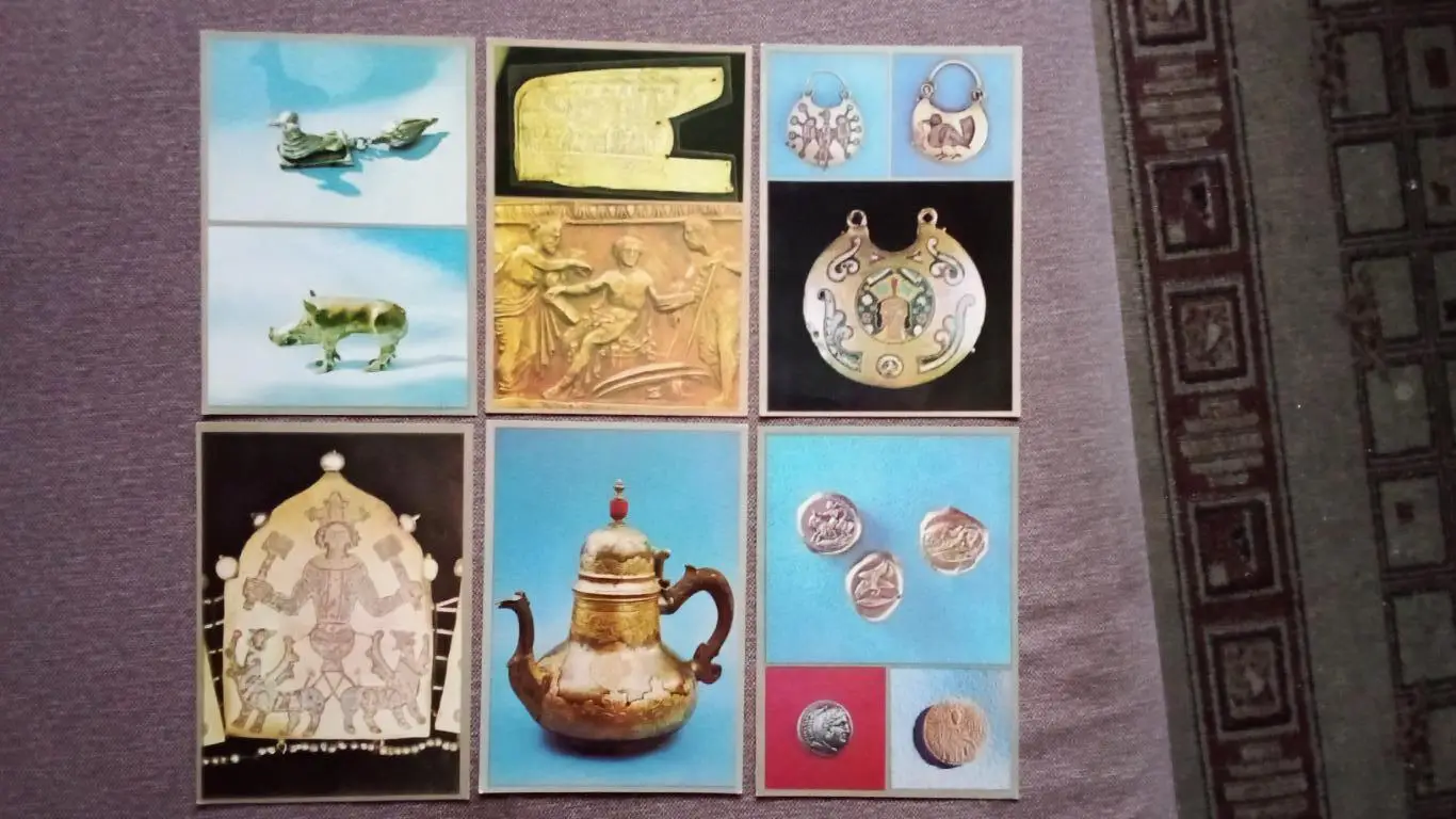 Музей исторических древностей Украины 1979 г. полный набор - 15 открыток 4