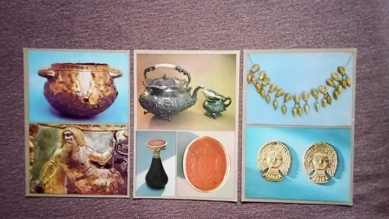 Музей исторических древностей Украины 1979 г. полный набор - 15 открыток 5