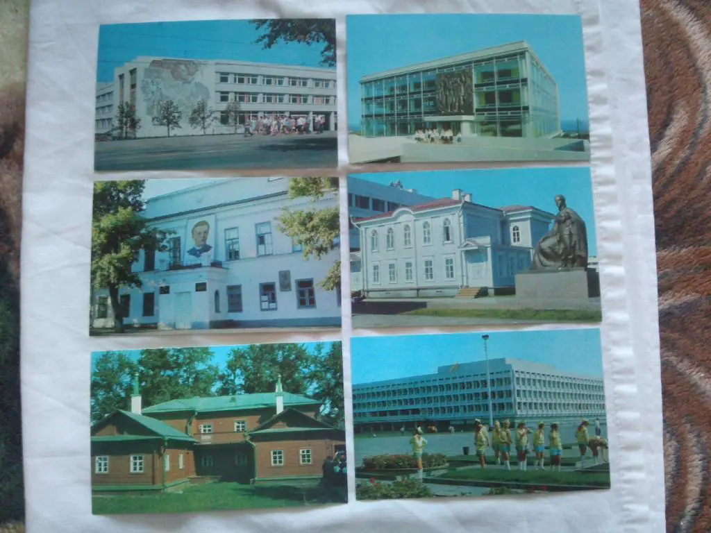 Ульяновск Ленинский комплекс 1972 г. полный набор - 15 открыток ( Ленин ) 2