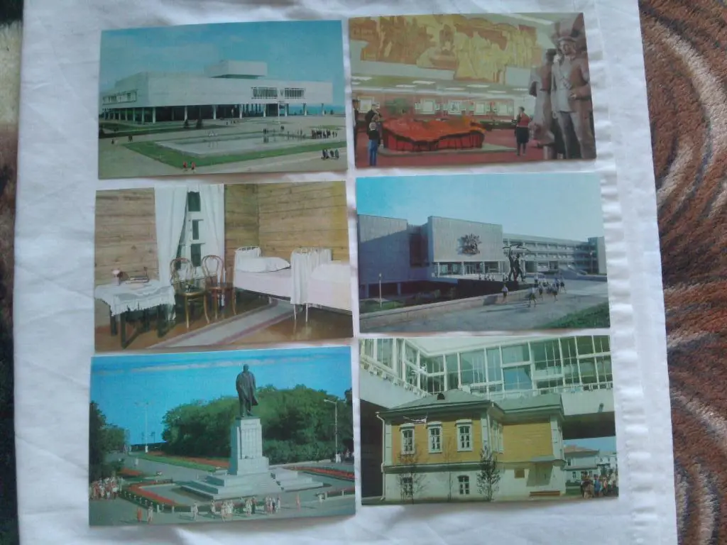 Ульяновск Ленинский комплекс 1972 г. полный набор - 15 открыток ( Ленин ) 3