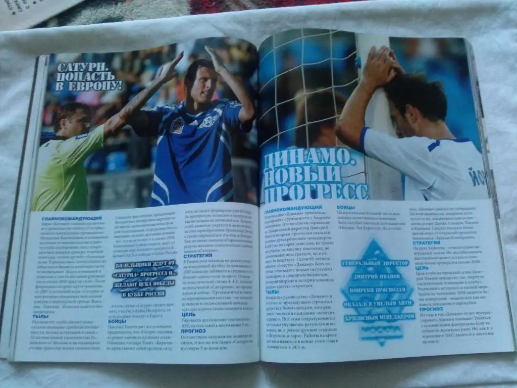 ЖурналTotal Football№ 3 март 2008 г. Футбол ( Спорт ) Сезон 2008 года 6