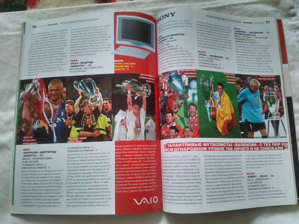 ЖурналTotal Football№ 5 ( май ) 2008 г. Футбол ( Спорт ) Роман Палюченко 4
