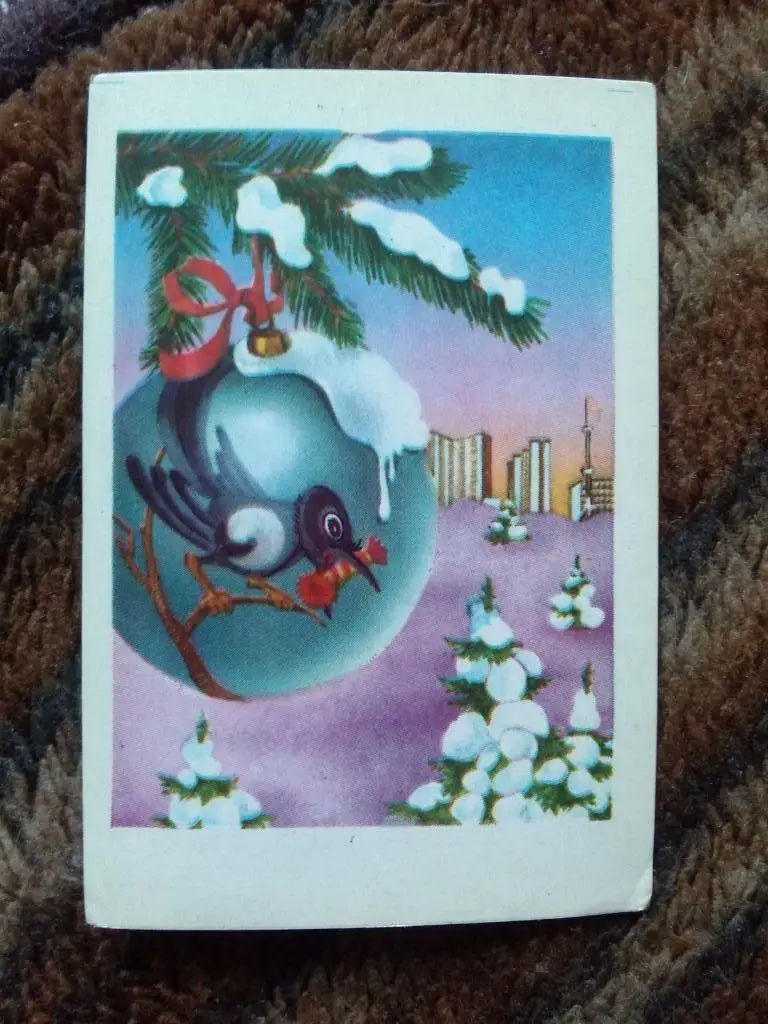 Карманный календарик : Сказка МультфильмСорока1986 г.