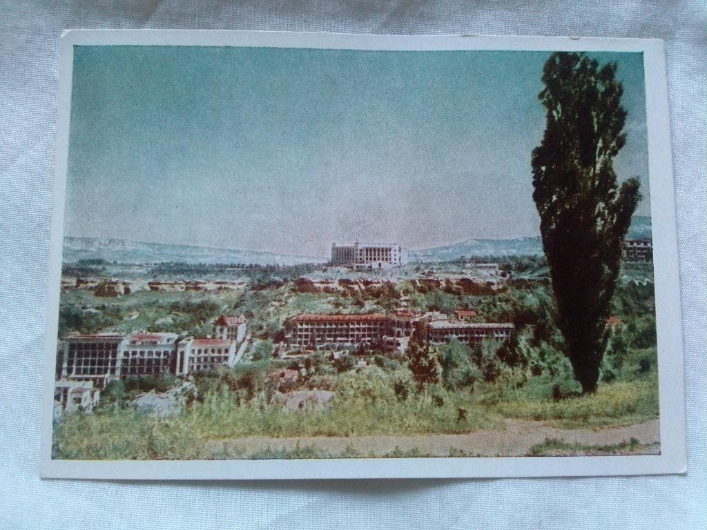 Кисловодск Общий вид города 1959 г. ( Изогиз ) Кавказ