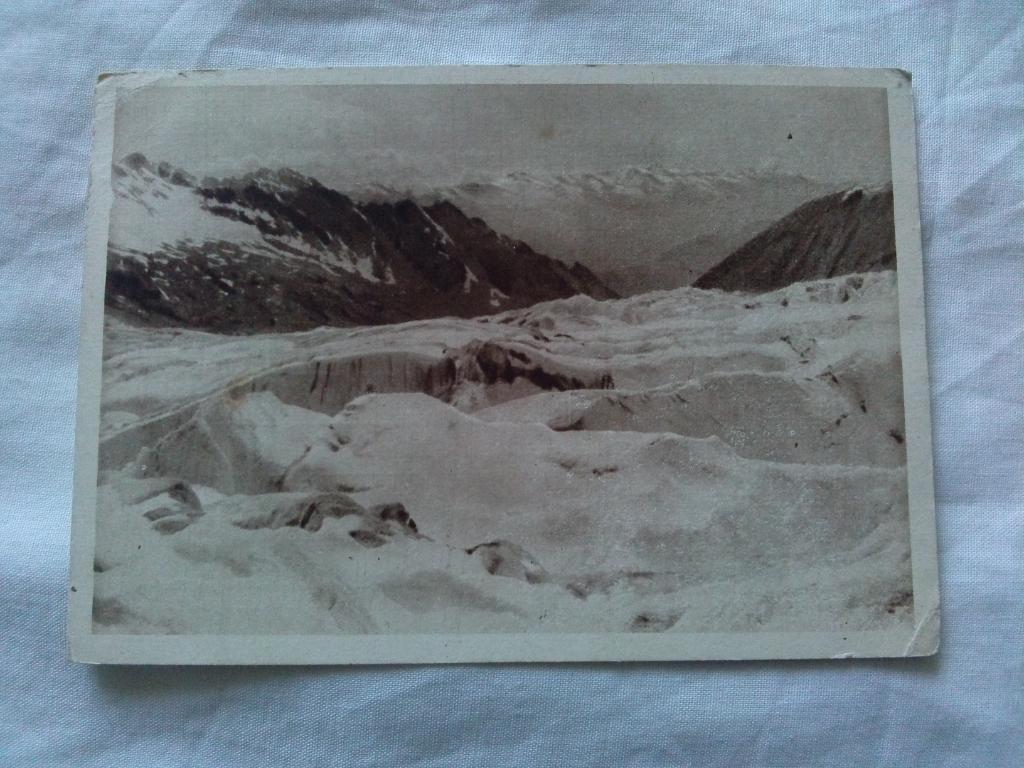 Кавказ Сванетский хребет ( 20 - е годы ) почтовая карточка