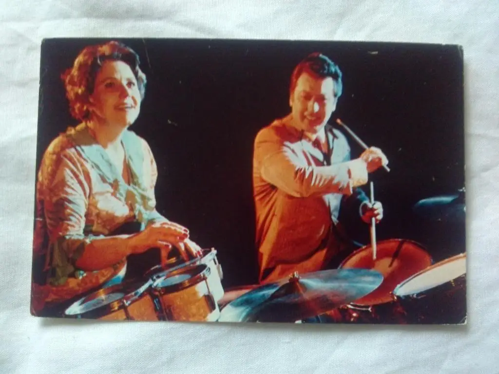 Артисты эстрады СССР : Нина Курганова и Борис Матвеев 1975 г. ( Эстрада СССР )