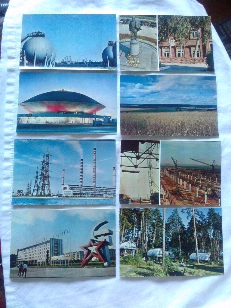 Памятные места СССР : По Татарии 1973 г. полный набор - 30 открыток (чистые ) 5
