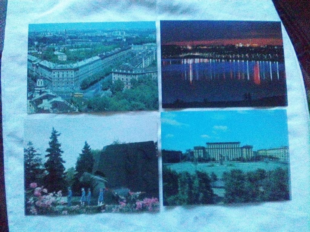 Города СССР : Воронеж 1985 г. полный набор - 12 почтовых открыток (чистые) 3