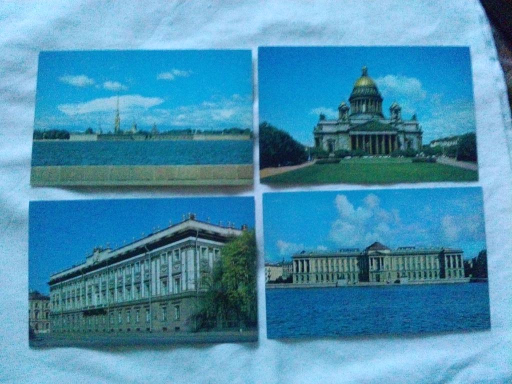 Города СССР : Ленинград 1981 г. полный набор - 16 открыток (чистые , в идеале) 4