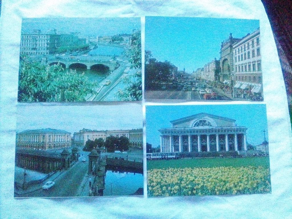 Города СССР : Ленинград 1984 г. полный набор - 12 открыток ( чистые , в идеале ) 2