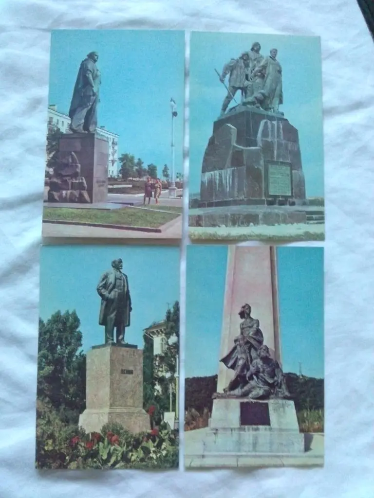 Города СССР : Новороссийск 1968 г. полный набор - 16 открыток (чистые) Транспорт 5