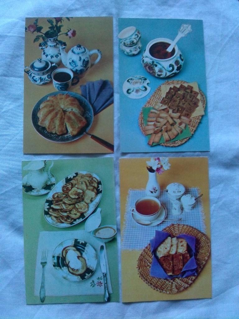 Советы хозяйкам 1982 г. полный набор - 15 открыток (Кулинария , кулинар. рецепты 4