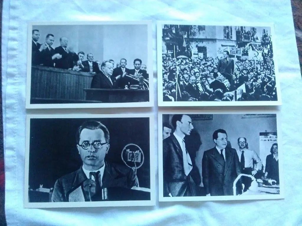 Политический деятель : Пальмиро Тольятти 1973 г. полный набор - 16 открыток 4