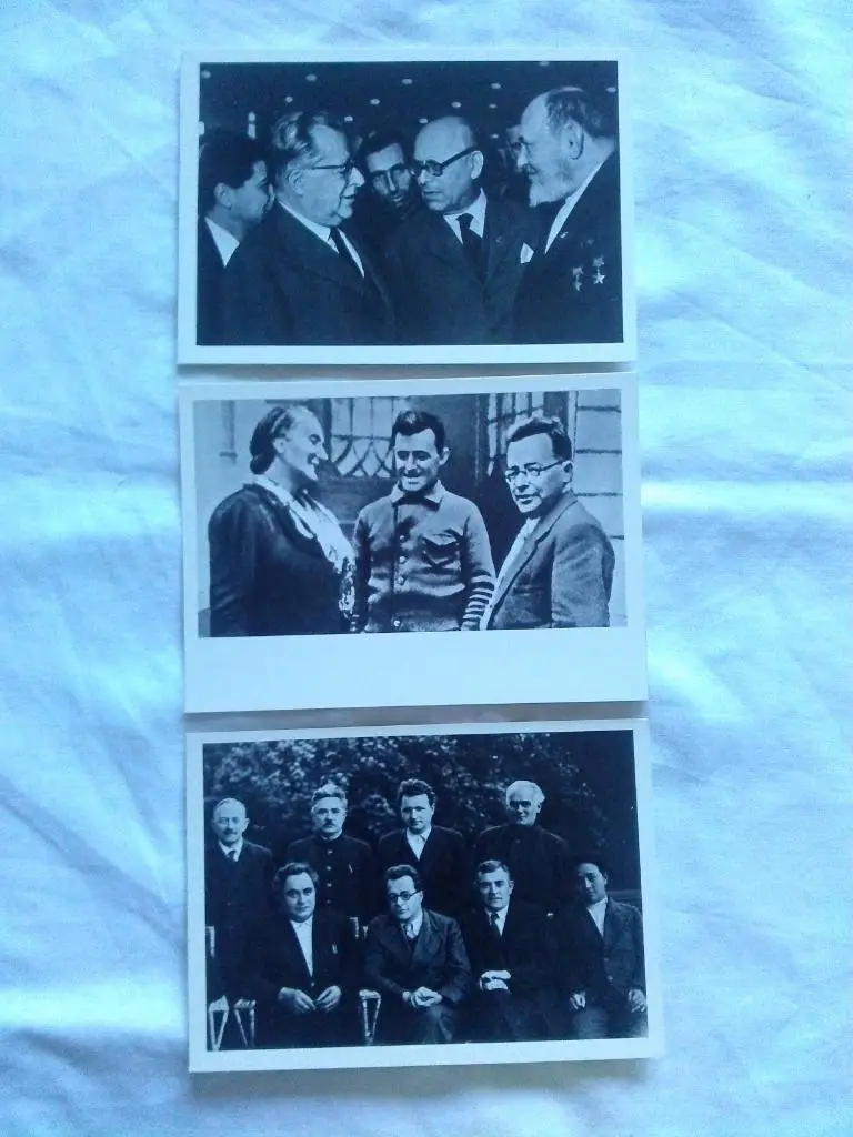 Политический деятель : Пальмиро Тольятти 1973 г. полный набор - 16 открыток 5