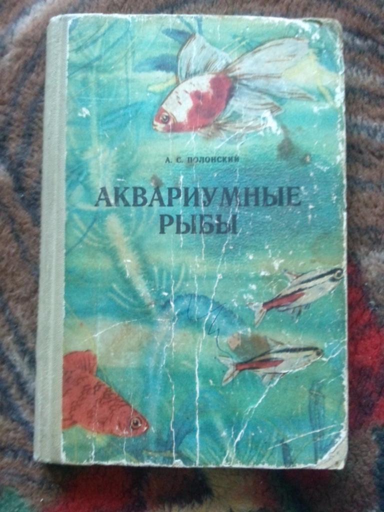 А.С. Полонский -Аквариумные рыбы1974 г. (Аквариум , аквариумистика)