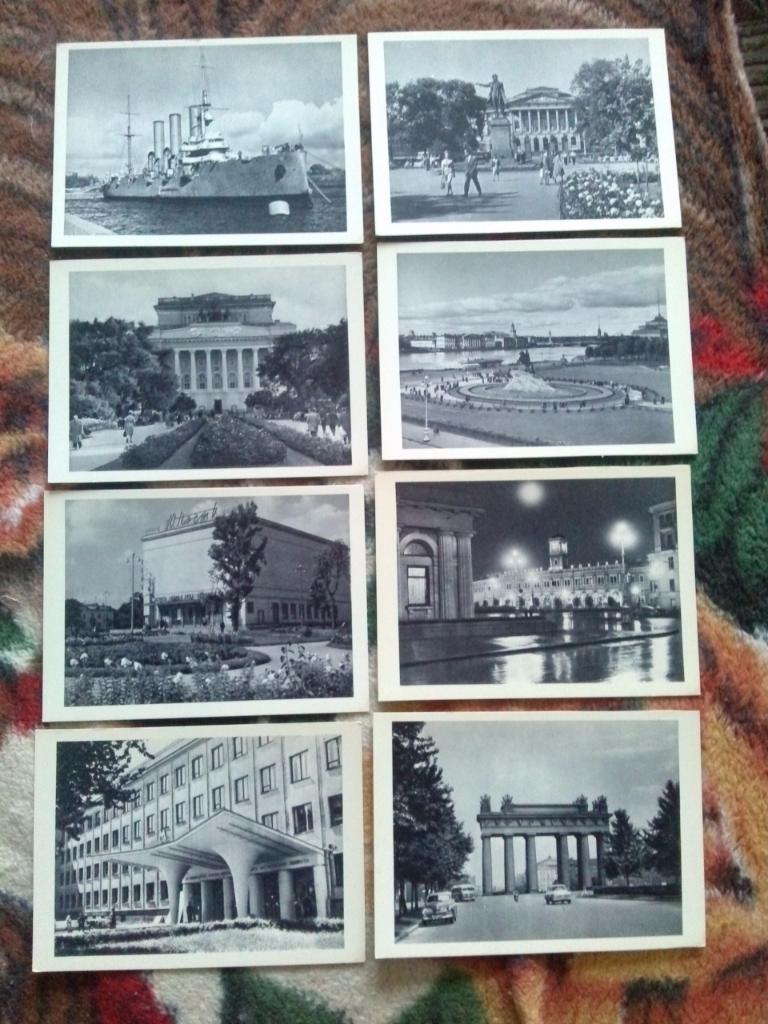 Города СССР : Ленинград 1964 г. полный набор - 30 открыток (Санкт - Петербург) 4