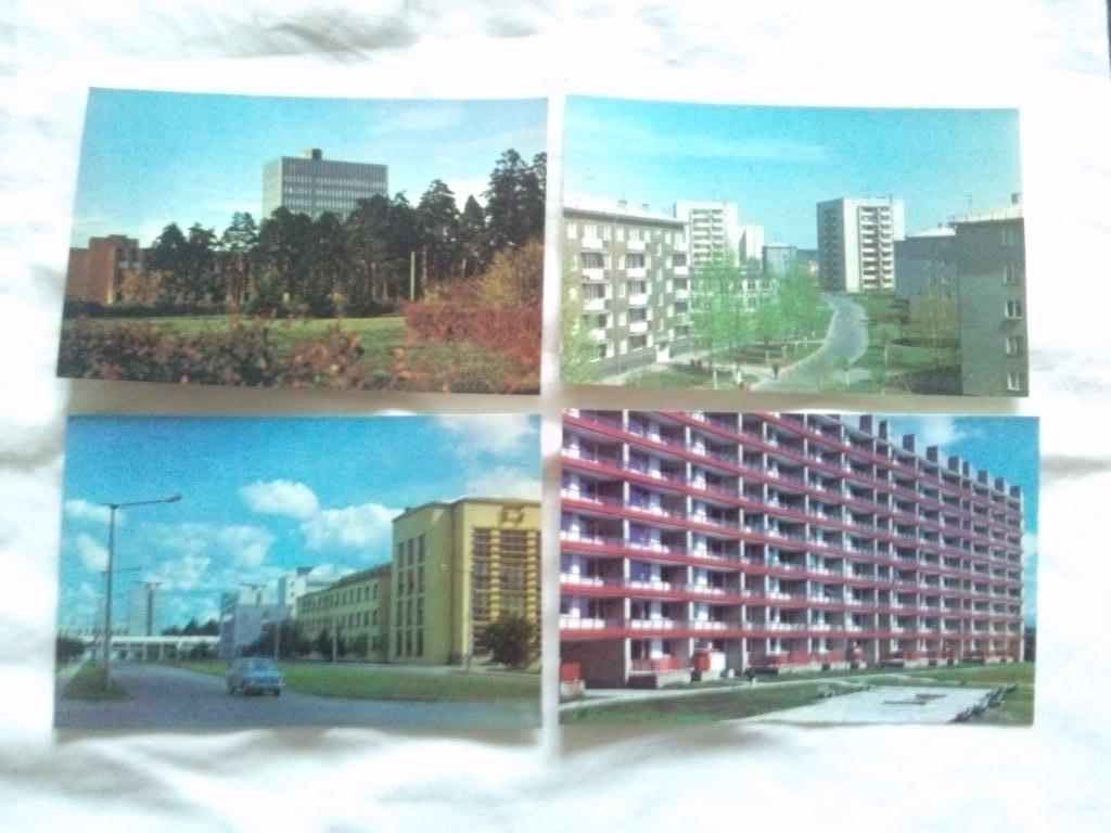 Города СССР : Рига 1976 г. полный набор - 16 открыток (чистые , в идеале) Латвия 2