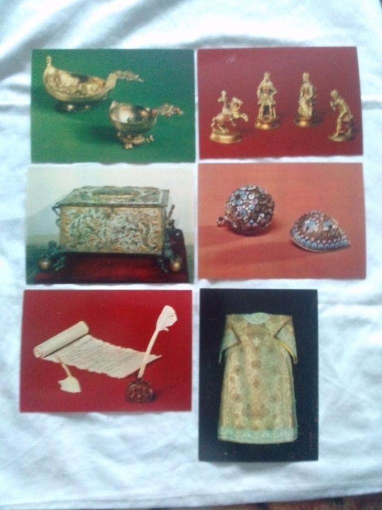 Музей прикладного искусства и быта XVII века 1978 г. полный набор - 22 открытки 3