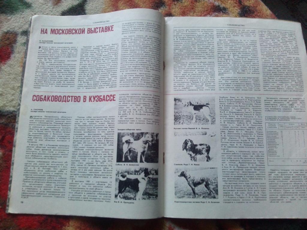 Журнал Охота и охотничье хозяйство № 6 ( июнь ) 1982 г. ( Охотник ) 4