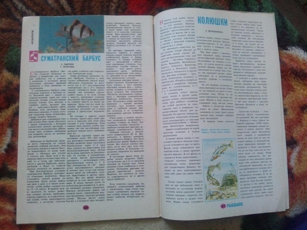 Журнал Рыболов № 4 (июль - август) 1988 г. (Рыбалка , рыболовство) 3