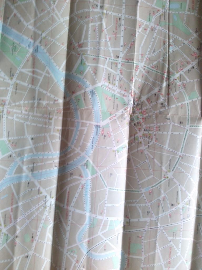 Карта (Туристическая схема) Москва 1985 г. (Схема метро города) 6