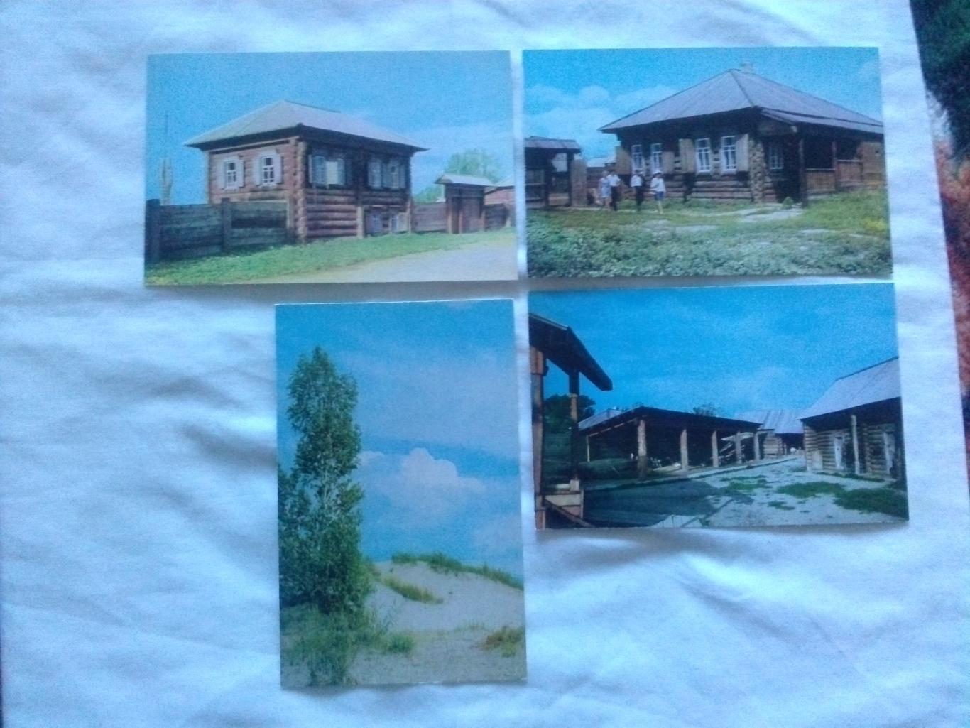 Ленинские памятные места в Шушенском 1973 г. полный набор - 18 открыток (идеал) 4