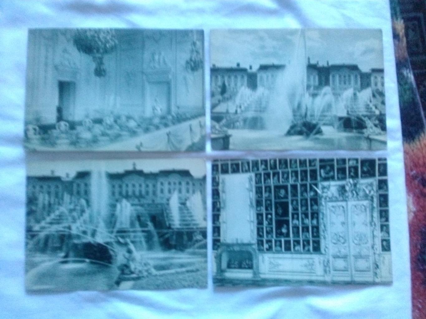Возрожденный из пепла (Петродворец) 1969 г. полный набор - 16 открыток Ленинград 2