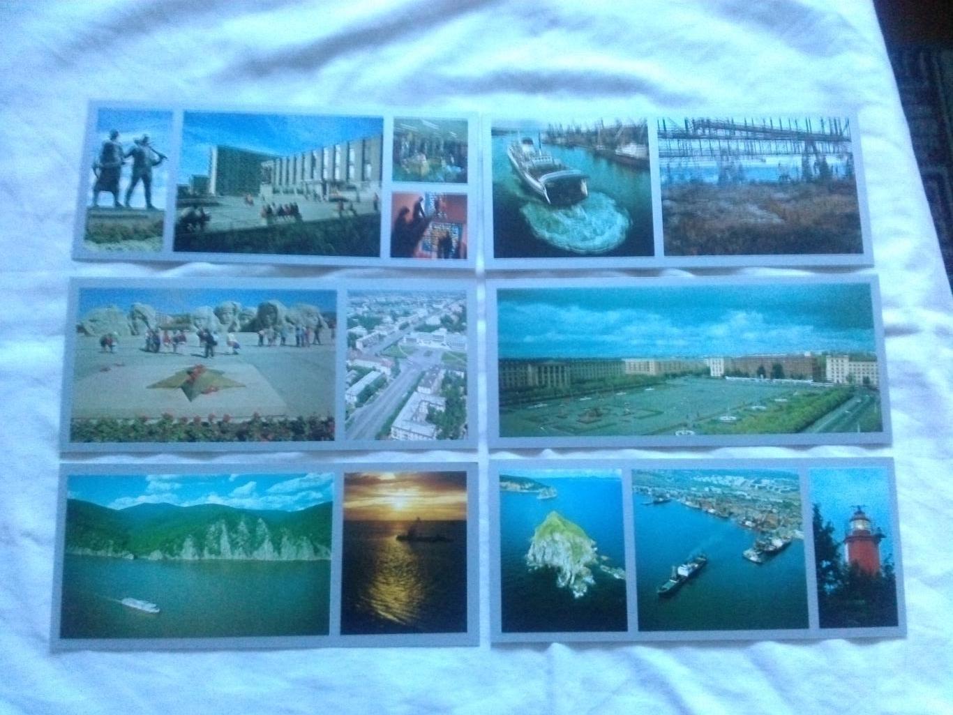 Земля Хабаровская 1975 г. полный набор - 18 открыток (чистые) Хабаровский край 4