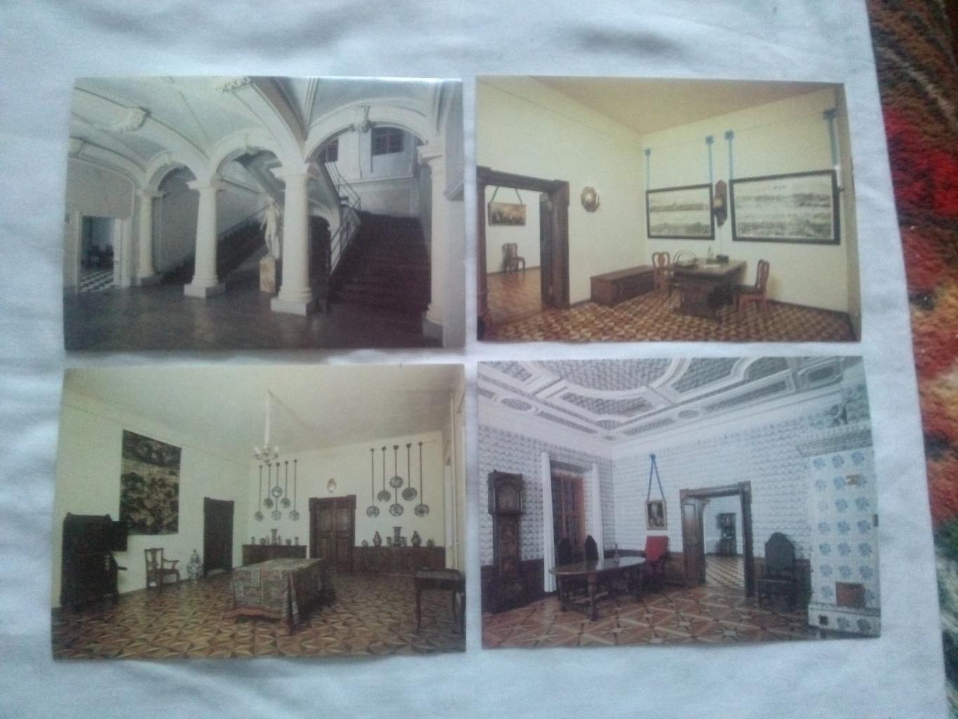 Дворец - музей Меншикова 1984 г. полный набор - 12 открыток (чистые , в идеале) 3