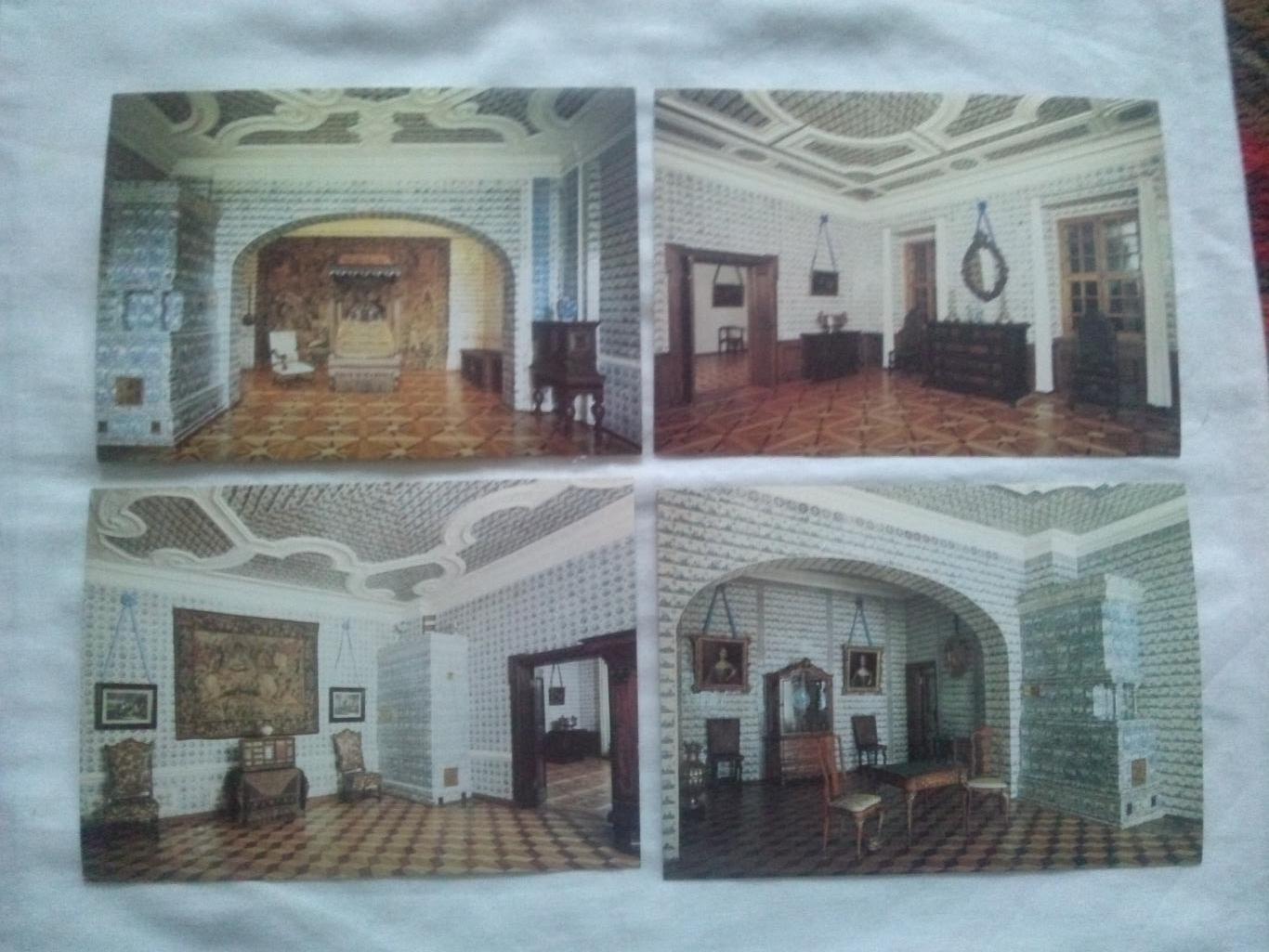 Дворец - музей Меншикова 1984 г. полный набор - 12 открыток (чистые , в идеале) 4