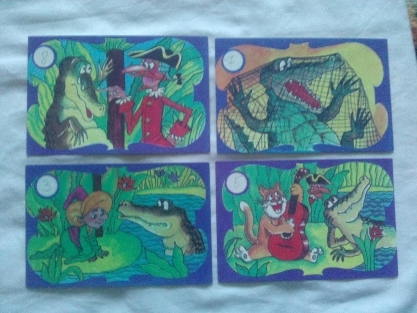 А кончилось всё хорошо 1991 г. полный набор - 15 открыток (мультфильм , сказка) 4