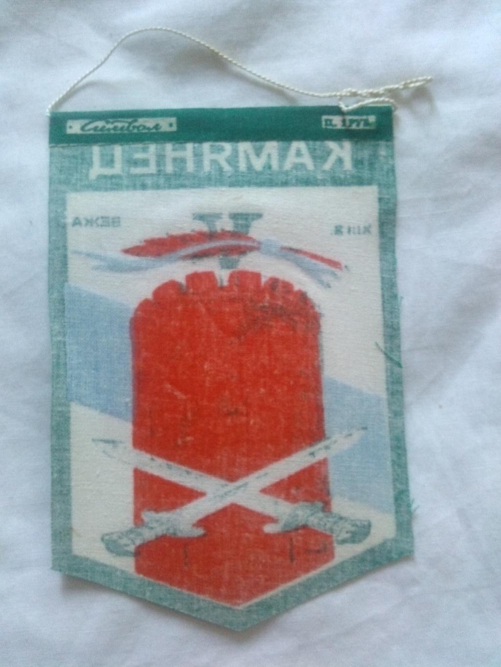 Вымпел : город Камянец ( герб города ) 80 - е годы СССР 1