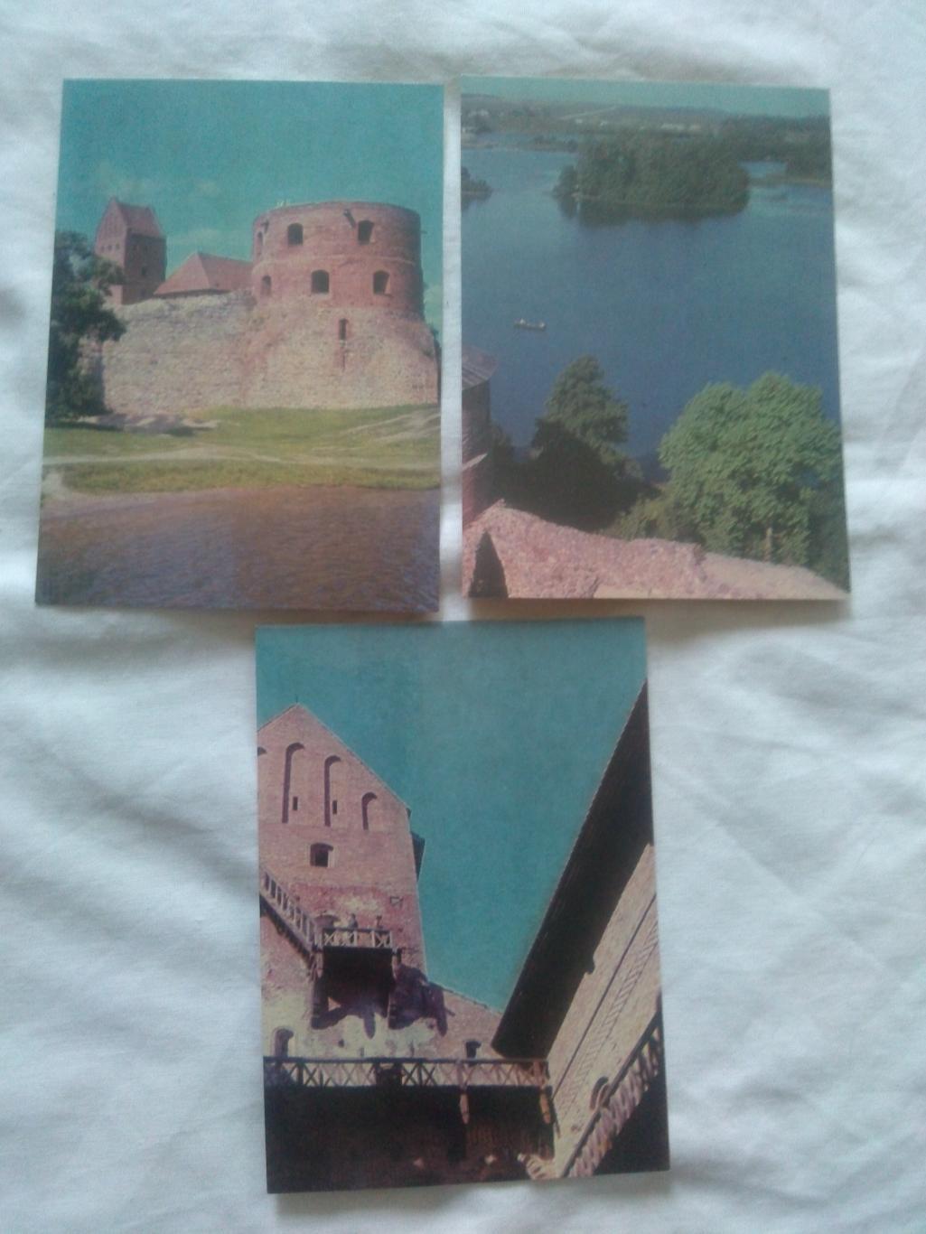 Города СССР : Тракай (Литва) 1974 г. полный набор - 13 открыток ( чистые идеал ) 4